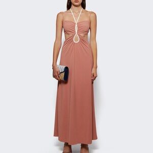 JOHANNA ORTIZ Cutout Max Dress Bambuco Viejo